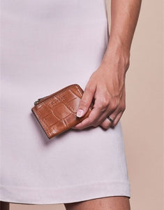 Portemonnaie Coco I Cognac Croco
