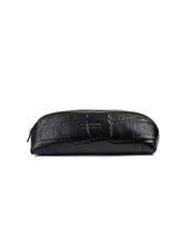 Laden Sie das Bild in den Galerie-Viewer, Pencil Case Small I Black Croco
