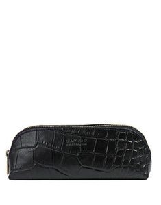 Pencil Case Large I Black Croco