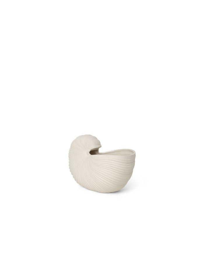 Shell Pot I Off-White