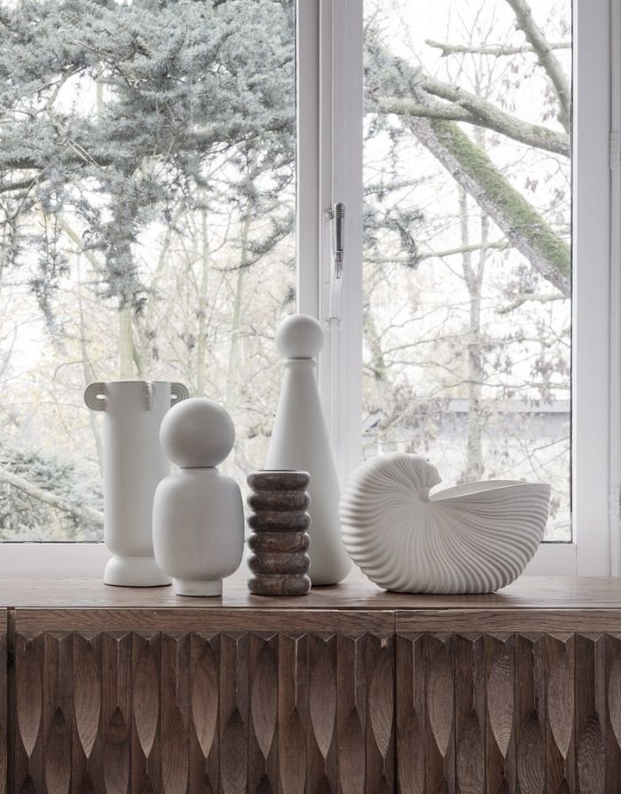 Shell Pot I Off-White