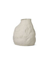 Laden Sie das Bild in den Galerie-Viewer, Vase Vulca Large I Off-White

