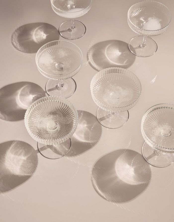 Ripple Champagnerglas I 2er Set