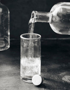 Glasflasche mit Deckel I Still