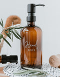 Seifenspender Handseife 500ml I Braun