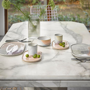 Servierplatte Gallery Oval I Peach