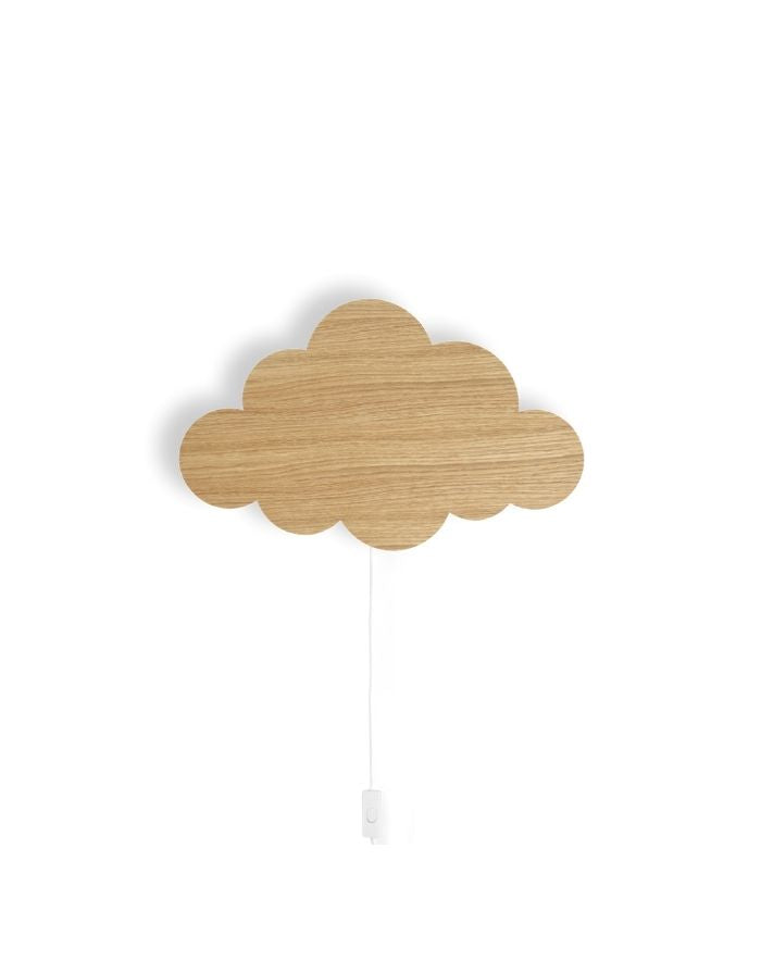 Wandleuchte Cloud I Eiche geölt