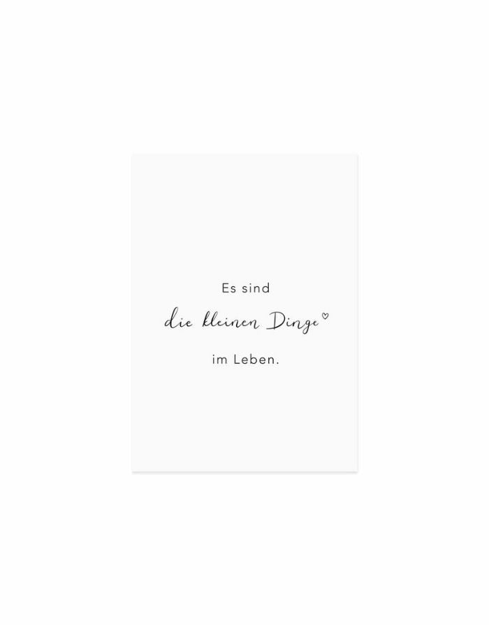 Postkarte I Kleinen Dinge