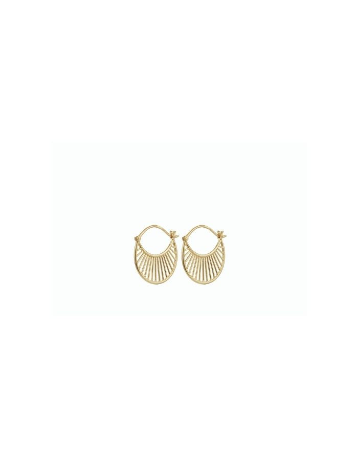 Ohrringe Daylight 22mm I Gold