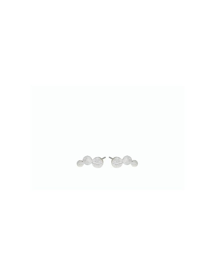 Ohrringe Small Multi Coin Stick I Silber
