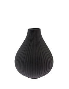 Vase Ekenäs Large I Dunkelgrau