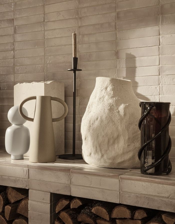 Vase Vulca Large I Off-White