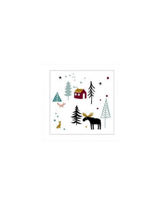 Serviette I Winterwald
