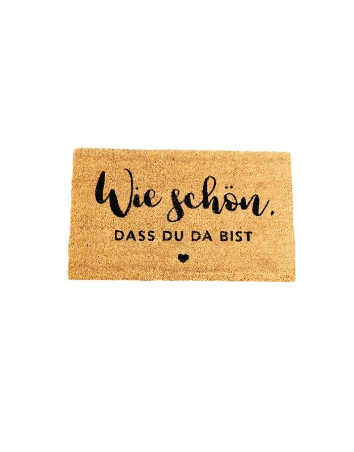 Fußmatte Kokos I Wie schön
