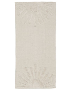 Teppich Biobaumwolle Sun 70x140 I Natur