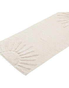 Teppich Biobaumwolle Sun 70x140 I Natur