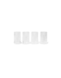 Glas Ripple Verrines I 4er Set