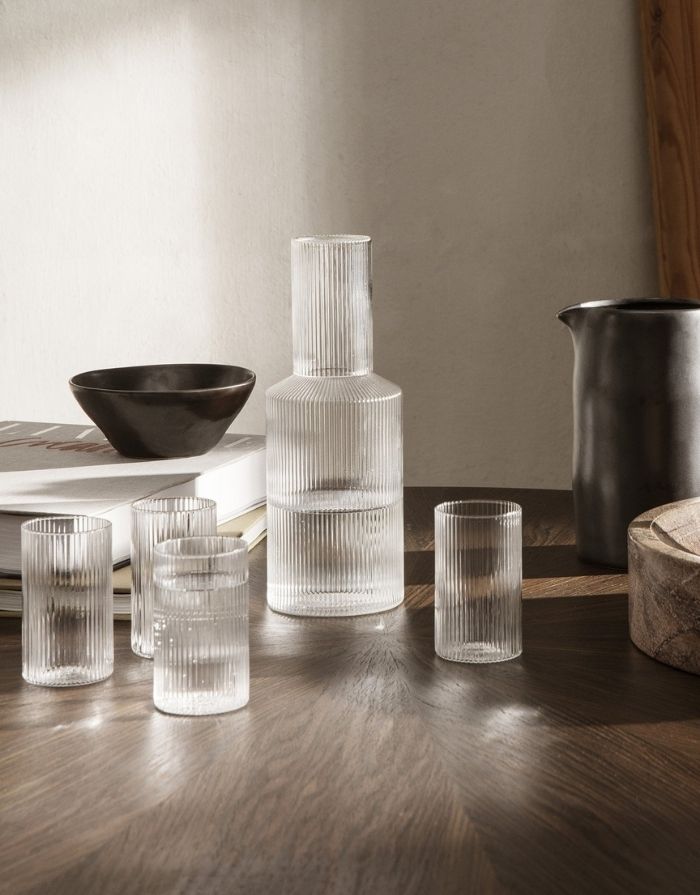 Glas Ripple Verrines I 4er Set