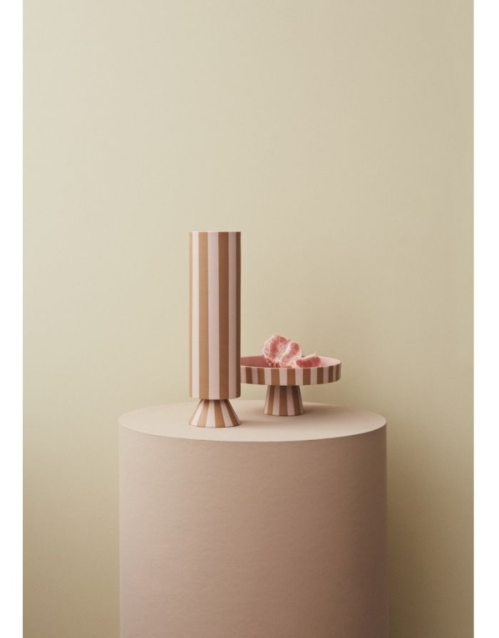 Servierplatte Toppu ø 20cm I Caramel