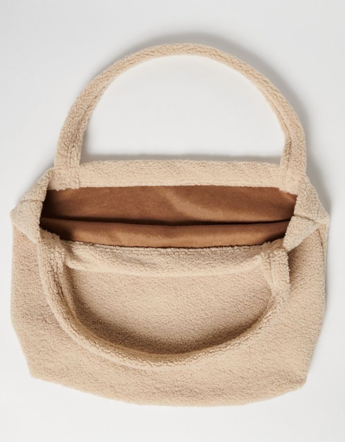 Tasche Teddy I Ecru