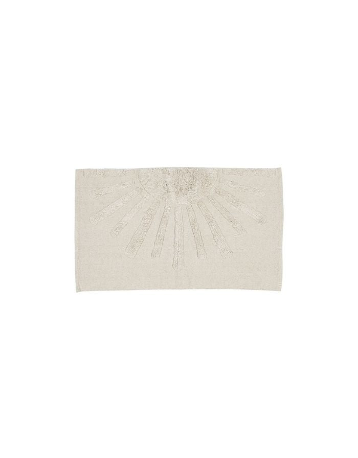 Teppich Biobaumwolle Sun 60x90 I Natur