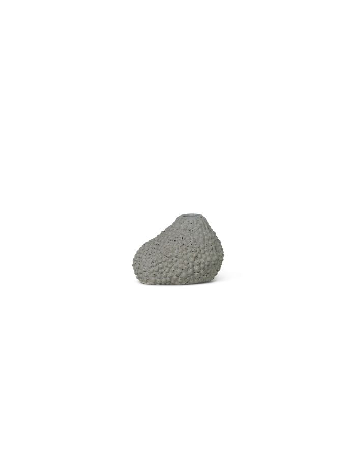 Vase Vulca Mini I Grau
